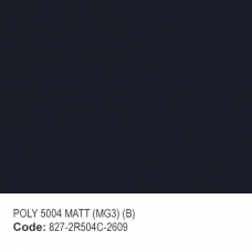 POLYESTER RAL 5004 MATT (MG3) (B)